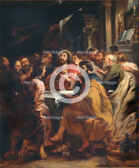 The Last Supper, 1631-1632. Creator: Rubens, Pieter Paul (1577-1640).
