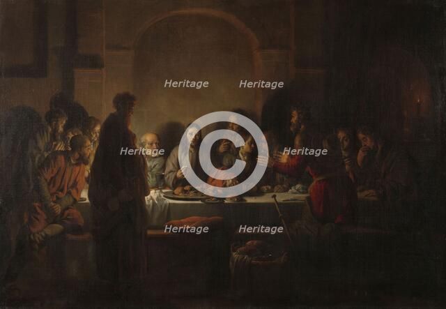 The Last Supper, 1664. Creator: Gerbrand van den Eeckhout.