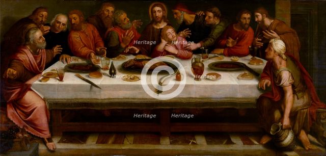 The Last Supper, 16th century. Creator: Willem Key.