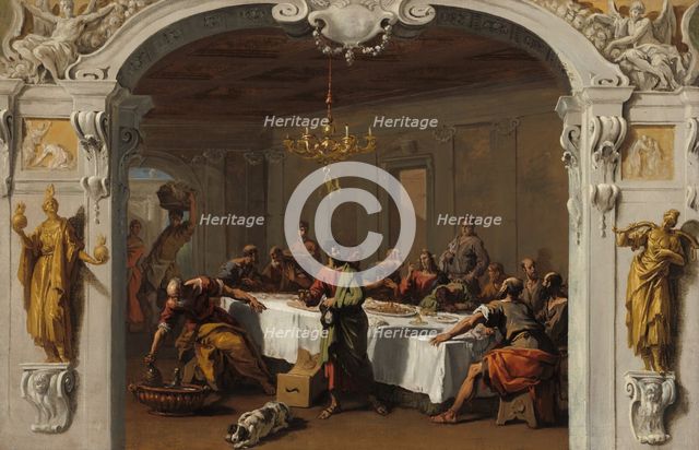 The Last Supper, 1713/1714. Creator: Sebastiano Ricci.