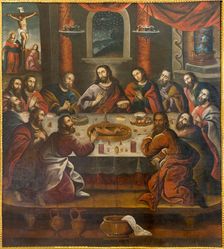 The Last Supper, 1748. Creator: Zapata, Marcos (1710-1773)