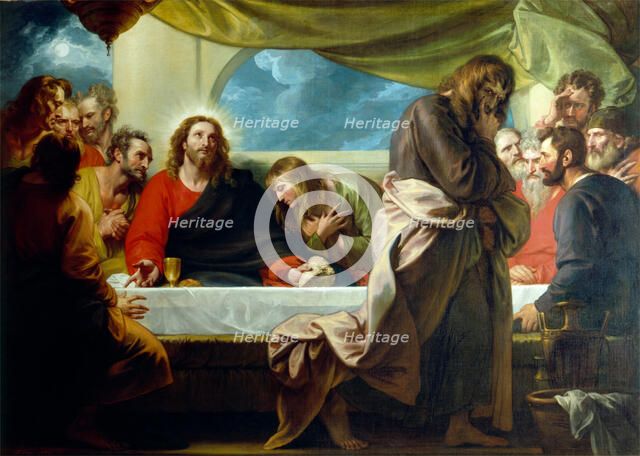 The Last Supper, 1786. Creator: Benjamin West.