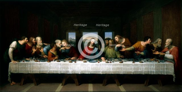 'The Last Supper', 1803. Artist: Michael Kock