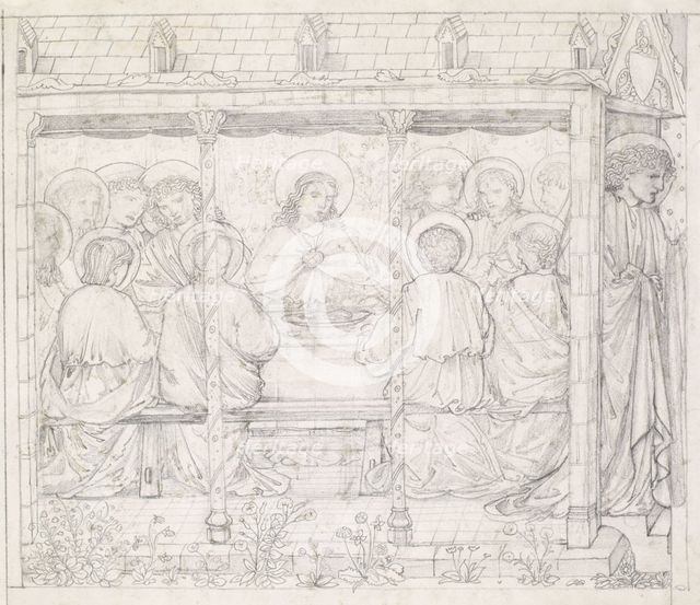 The Last Supper, 1865. Creator: Sir Edward Coley Burne-Jones.