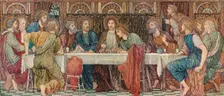 The Last Supper 1898. Artist: Henry Holiday