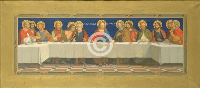 The Last Supper, 1915-1925. Creator: H. Siddons Mowbray.