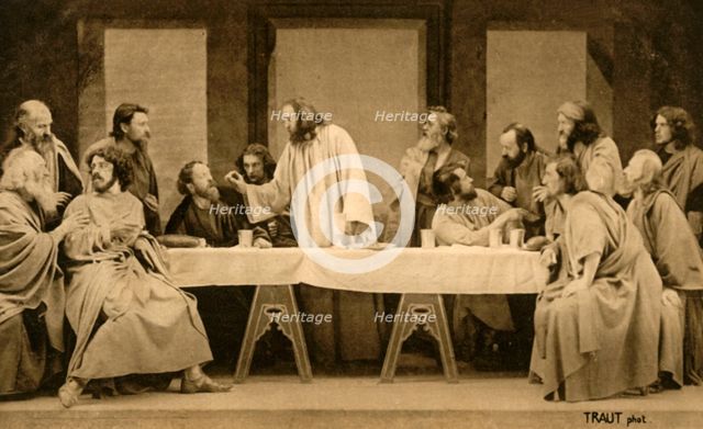 The Last Supper, 1922.  Creator: Henry Traut.
