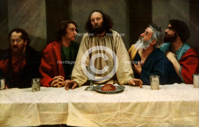 The Last Supper, 1922.  Creator: Henry Traut.