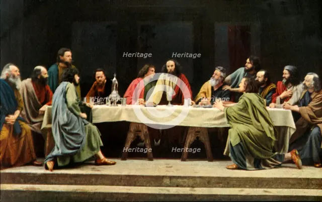 The Last Supper, 1922.  Creator: Henry Traut.