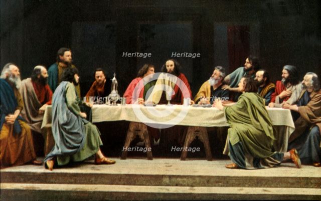 The Last Supper, 1922.  Creator: Henry Traut.