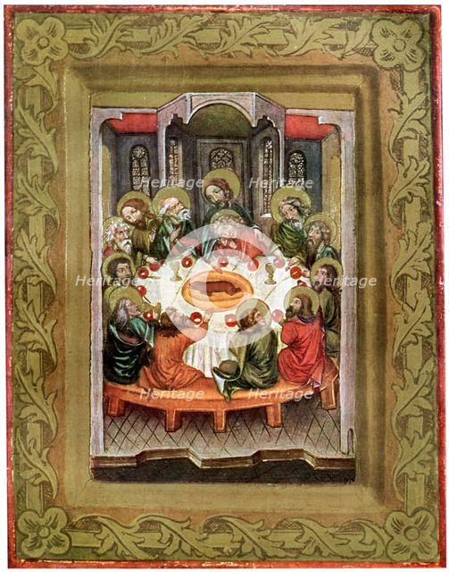 'The Last Supper', after 1420 (1955). Artist: Unknown