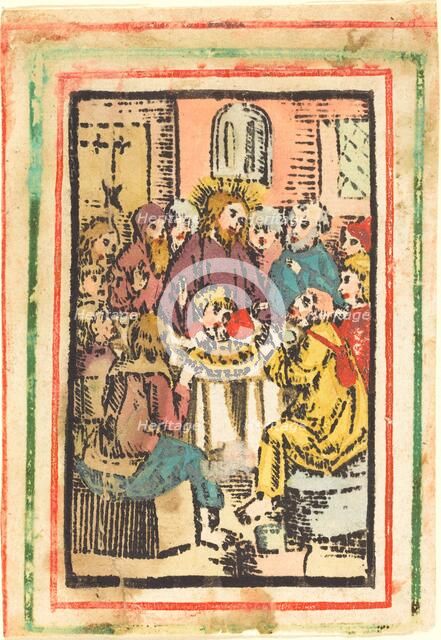 The Last Supper, c. 1480/1500. Creator: Unknown.