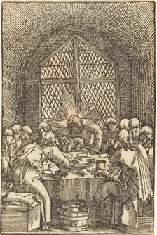 The Last Supper, c. 1513. Creator: Albrecht Altdorfer