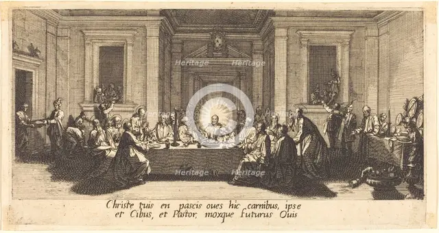 The Last Supper, c. 1618. Creator: Jacques Callot.