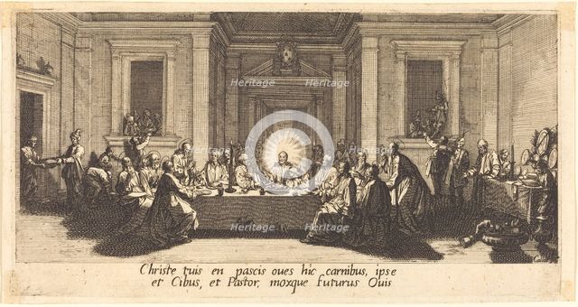 The Last Supper, c. 1618. Creator: Jacques Callot.