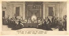 The Last Supper, c. 1618. Creator: Jacques Callot