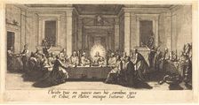 The Last Supper, c. 1618. Creator: Jacques Callot