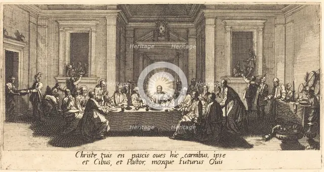 The Last Supper, c. 1618. Creator: Jacques Callot.