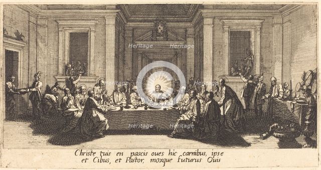 The Last Supper, c. 1618. Creator: Jacques Callot.