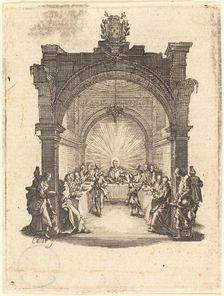 The Last Supper, c. 1624/1625. Creator: Jacques Callot
