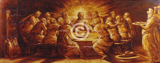 The Last Supper, c1545. Creator: Giorgio Vasari.