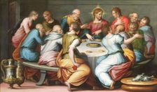 The Last Supper, c.1540. Creator: Vasari, Giorgio (1511-1574)