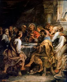 The Last Supper c1630-1631. Creator: Peter Paul Rubens