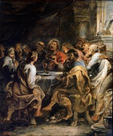 The Last Supper c1630-1631. Creator: Peter Paul Rubens