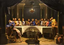 The Last Supper, c1678. Creator: Jean-Baptiste de Champaigne