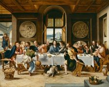 The Last Supper, ca 1530. Creator: Coecke van Aelst, Pieter, the Elder (1502-1550)