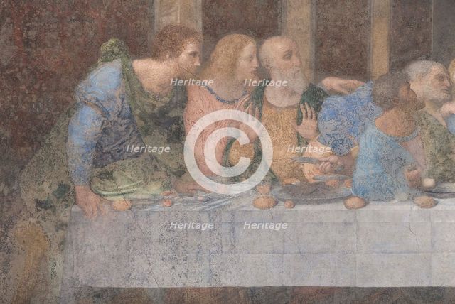 The Last Supper (Detail), 1495-1498.