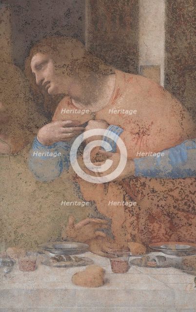 The Last Supper (Detail), 1495-1498.