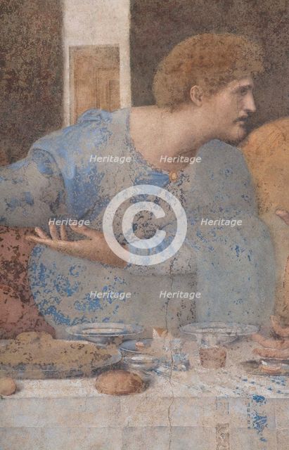 The Last Supper (Detail), 1495-1498.
