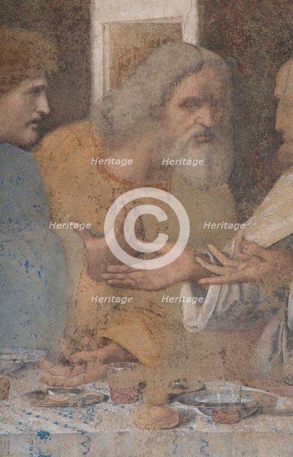 The Last Supper (Detail), 1495-1498.
