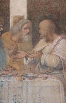 The Last Supper (Detail), 1495-1498