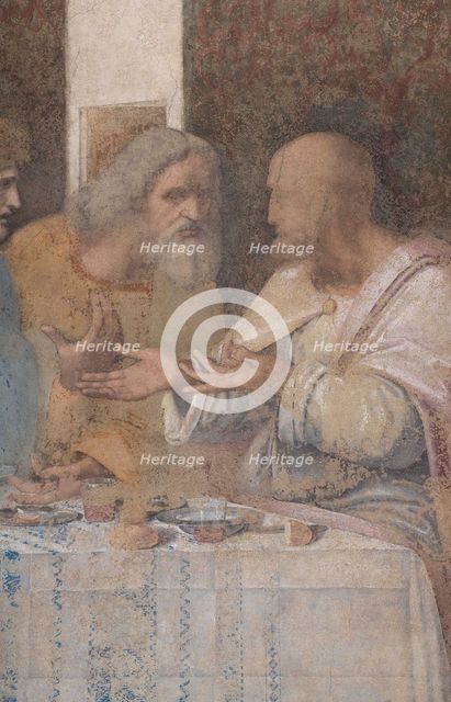 The Last Supper (Detail), 1495-1498.