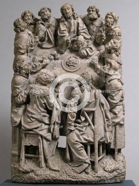 The Last Supper, German or South Netherlandish, ca. 1500-1530. Creator: Unknown.
