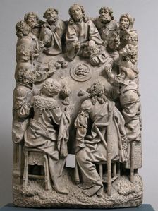 The Last Supper, German or South Netherlandish, ca. 1500-1530. Creator: Unknown