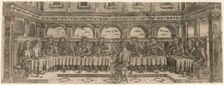 The Last Supper (pair), about 1500. Creator: Lucantonio degli Uberti (Italian)