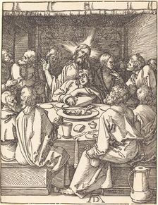 The Last Supper, probably c. 1509/1510. Creator: Albrecht Durer