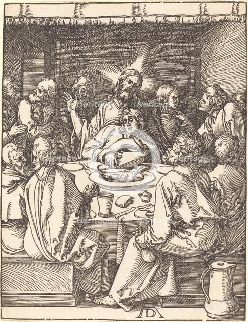 The Last Supper, probably c. 1509/1510. Creator: Albrecht Durer.