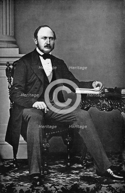 The last portrait of Albert, Prince Consort, 1861. Artist: Vernon Heath