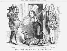 The Last Pantomime of the Season 1859. Creator: Unknown