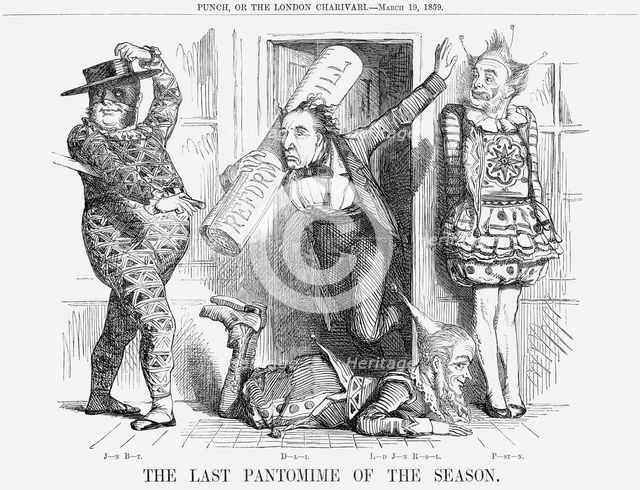 'The Last Pantomime of the Season', 1859. Creator: Unknown.