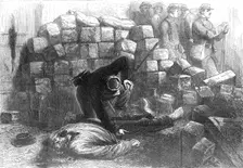 The last perquisition, 1871. Creator: Unknown