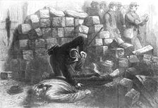 The last perquisition, 1871. Creator: Unknown