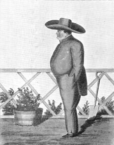 The Last Phase: Napoleon in his Garden at Longwood, 1909. Creator: Unknown