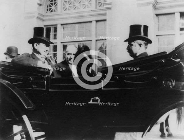 The last photo ever taken of President McKinley, at Buffalo, N.Y..., 1901. Creator: Frances Benjamin Johnston.