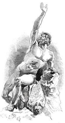 The Last Prayer of Ajax, 1844. Creator: Unknown