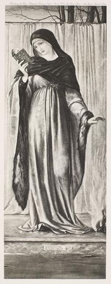 The Lapse of the Year - Winter, c1860s, (1900). Creator: Unknown